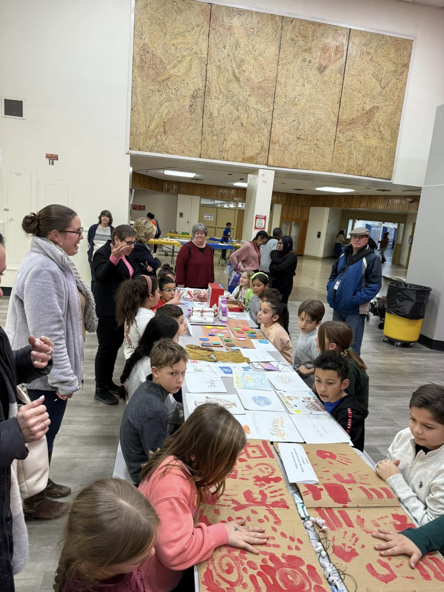 Children participating in an after-school enrichment activity