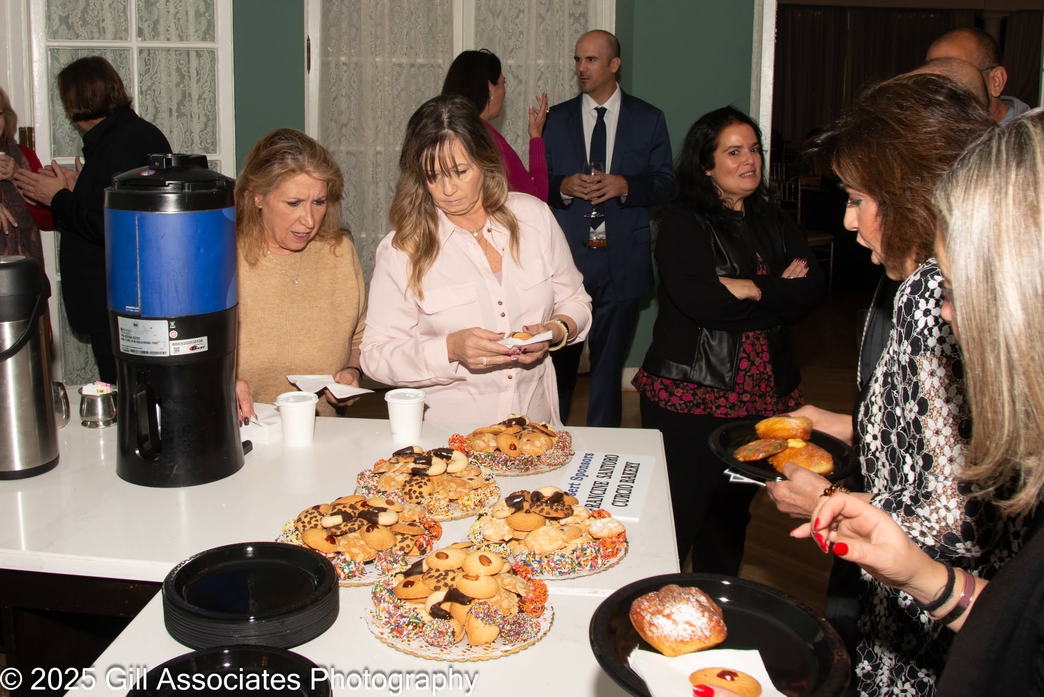 Food and desserts at Evening of Tastings