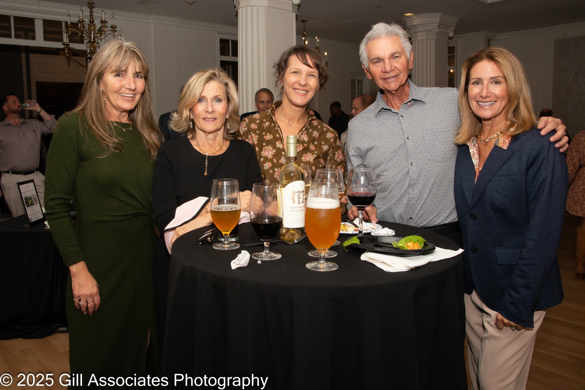 Guests enjoying the Evening of Tastings fundraiser